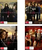 SANCTUARY: The Complete Series| Season 1-4 (DVD, 18-Disc set) NEW