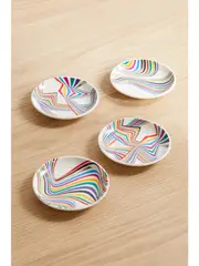 [NIMEROLOGY] NIMEROLOGY - I'm Off To Join The Circus 4-piece Tidbit Set - White - One size One size White