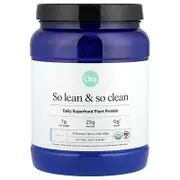 Ora, So Lean & So Clean, Daily Superfood Plant Protein, Vanilla, 21.8 oz (618 g)