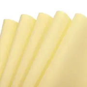 EVA Foam Sheets Light Yellow 19.7 Inch x 17.7 Inch 0.8mm Thick Craft Sheets 5Pcs