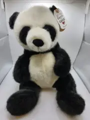 Adorable NWT 18" Ganz Pasha Panda Plush Cuddle Toy Lovey