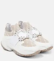 [Roger Vivier] Roger Vivier Viv' Run sneakers AU 4 beige