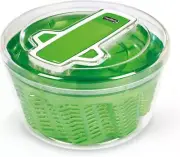 New Smart Touch Salad Spinner and Serving Bowl Lettuce Dryer Swiss Innovation