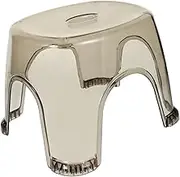WOFASHPURET Shower Stool for Adults Portable Multi Use Step Stool for Bathroom Living Bedroom Lightweight Convenient Shoes Small with Slip Design