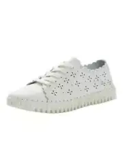 rivers - Womens - Shoes Winter - Lace Up Shoe White - Casual Fashion Footwear