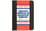 Peter Pauper Press The Personal Internet Address & Password Logbook Large Print 321701