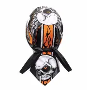 Grey Rider Bandanna Biker Do Du Doo Rag Head wrap Skull cap Hat Capsmith
