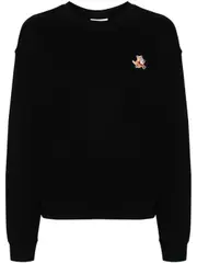 [Maison KitsunÉ] Maison KitsunÉ-Felpa Girocollo Logo Speedy Fox-Donna XS
