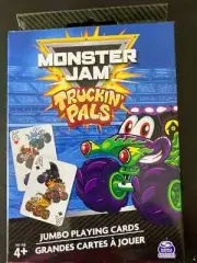 Monster Jam Truckin' Pals Jumbo Playing Cards 2021 (BRAND NEW) set of 54 cards