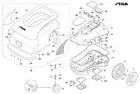 Coverage Left Original Stiga a3000 Rtk Robot Lawn Mower 322110192/0