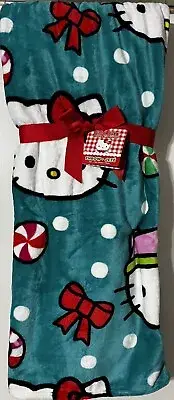 Hello Kitty Sanrio Christmas 2024 Plush throw blanket (1pc)