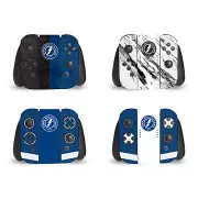 OFFICIAL NHL TAMPA BAY LIGHTNING VINYL SKIN FOR NINTENDO SWITCH JOY CONTROLLER