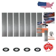 Offset Smoker Heat Deflector Plates - 7-Pack for Optimized Cooking Temperatures