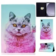 For Samsung Galaxy Tab A9 Case Card Slots Stand Tablet Leather Cover