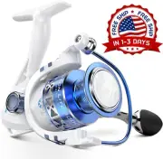 Mejor Carretes De Pesca giratorios, Mar Caña Pescar Carretes Spinning 5.2:1 NEW.