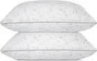 Shredded Memory Foam Pillows, Medium Firm King Size Pillows 2 Pack,Couples Bed P