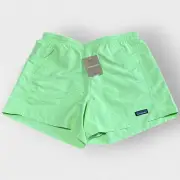 Patagonia Women’s Baggies 5" Shorts Salamander Green Small NWT