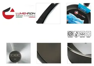 義大利 Lumenflon 不沾鍋/平底鍋/煎鍋/炒鍋 28（非WMF/寶迪/琺瑯/鑄鐵/法國 可參考 百貨專櫃暢銷