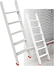 Bunk Bed Ladder/Replacement Ladder Indoor Loft Bed with 5 Wide Treads,
