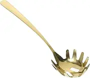 HOLIDYOYO Noodle Strainer Kitchen Strainer Stainless Steel Colander Serving Spoons Pasta Server