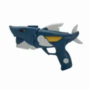 1 x Water Gun Pistol Pump Action Shark Attack 28cm Water Pistol Soaker Blaster