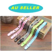 3 PCS Baby Soother Chain Teething Toys Pacifier Clip Pacifier Dummy Chain Clip