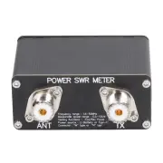 SWR Meter 150W HF Standing Wave Ratio Meter MF AM CW SSB 1.6-50MHz Watt^