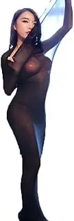 [KunBang] Full Body Pantyhouse Double Bodystocking Bag Jumpsuit Sex Sack Restraint for Lesbian Gay Couples High Elastic