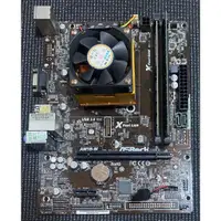 在飛比找蝦皮購物優惠-華擎 ASRock  AM1B-M 二手主機板 附檔板附AM