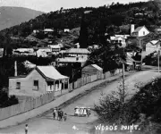 Woods Point Victoria 1900 - The main street in wood 's point. The - Old Photo