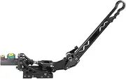 Car Handbrake Lever Parking Brake Five-Color Hydraulic Racer E Brake Drift Rally Drift Handbrake Aluminum Rod RS-HB008(Black)