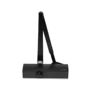 Ryobi Black Medium Duty Commercial Door Closer Home Door Hardware Accessories