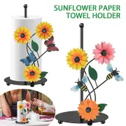 Kitchen Roll Paper Holder Toilet Towel Stand Pole Free Standing Tissue Rack﹆