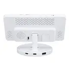 Mirror Desk Clock 12 24H Digital Alarm Clock For Bedroom