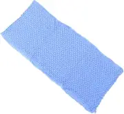 PERSELOSO Knitted Cotton Newborn Photography Blanket Large Pineapple Design for Props Soft Light Blue Padding for Home Professional Use