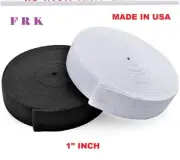Sewing elastic 1" inch wide 10 yard of high quality elastic band MADE IN USA