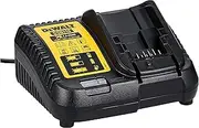 DEWALT DCB115 DEWDCB115 DCB115-GB XR Multi Voltage Li-Ion Battery Charger 10.8V, 14.4V & 18V, 230 V, Black/Yellow, One Size