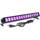 Led Black UV Light Black Bar Glow In The Dark Party Blacklight Stage Lights