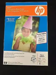 HP Premium Ink Jet Glossy Photo Printer Paper 4x6" 60 Sheets