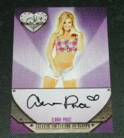 2016 Benchwarmer CIARA PRICE Eclectic #119 Black Ink Autograph PLAYBOY Playmate