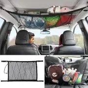 For BMW Double Layer Car Roof Top Ceiling Cargo Net Pocket Mesh Bag Accessory
