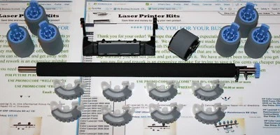 HP LASERJET 4000 4050 PREVENTIVE MAINTENANCE ROLLER KIT PREMIUM QUALITY USA
