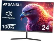 24 inch Monitor, IPS Display Computer Monitor with 24 Inch 100Hz/IPS/Speaker