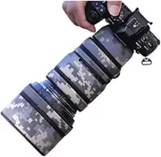 CHASING BIRDS Camouflage Waterproof Lens Coat for Olympus 40-150mm F2.8 PRO Rainproof Lens Protective Cover (Digital Camouflage, with 2.0X TC (MC-20))