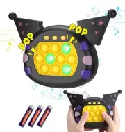 Aolcev Pop It Game Sensory Fidget Toy Quick Push Game Bubble Stress Game