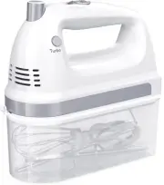 Electric Hand Mixer Mini, 300W Power Handheld Mixer Kitchen for 5-Speed Baking