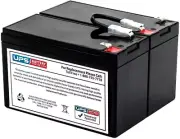 Upsbatterycenter APC Back-Ups XS 1500VA LCD 120V RETAIL BX1500LCD Compatible Ba