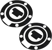 ETHZZLE 2pcs Motorcycle Gas Tank Protector Decals Claw and Fish Bone Stickers Fuel Tank Cover Easy Application Prevents Scratches and Damage to Fuel Decal Pad