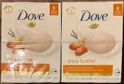 16 Count Dove Beauty Bar Soap - Shea Butter & Vanilla - 3.75 OZ Per Bar