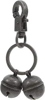 Brass Pet Bell Keychain for Dogs Cats Decorative Jingle Bell for Collars with Features Versatile Pet Accessory